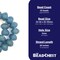 Super Jumbo Recycled Glass Beads - Beaded Wall Hangings - Extra Large African Sea Glass Beads 32-35mm - The Bead Chest (Light Blue)